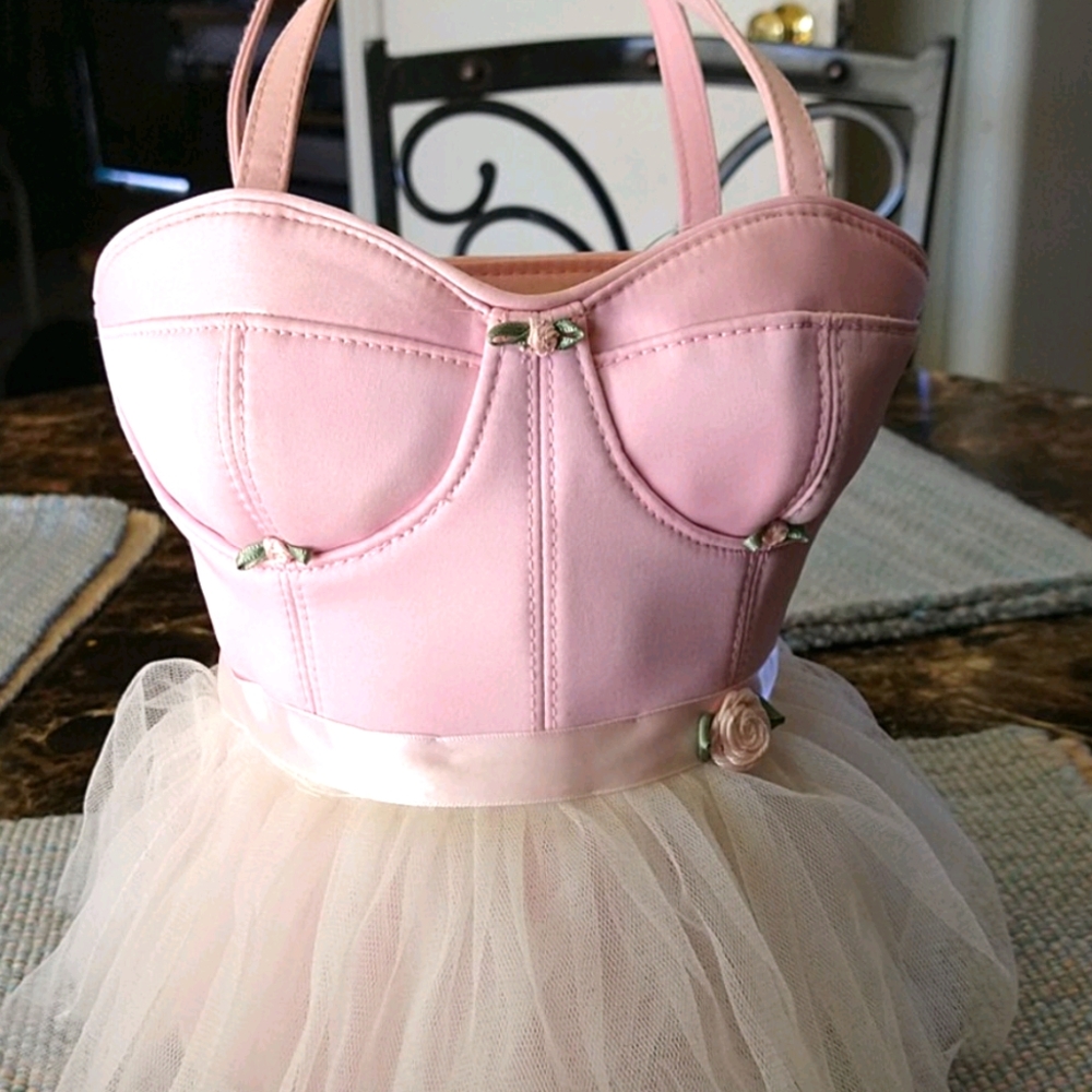 Pink tutu bag